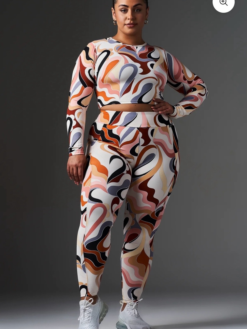 Lici Fit High-Waist Leggings in Pixie Print